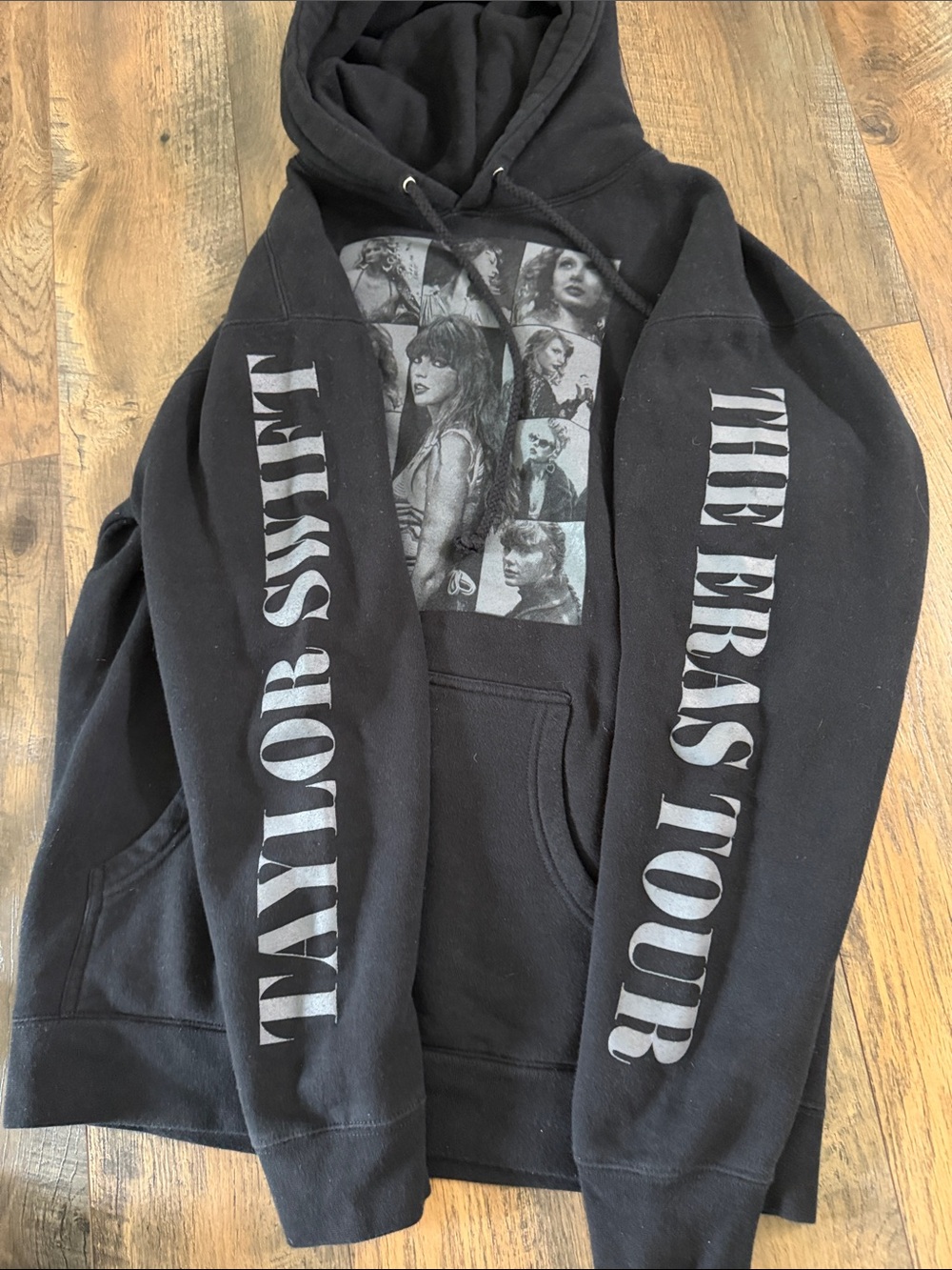 Taylor Swift Eras Hoodie with Photo Collage Print - Picture 2 of 3